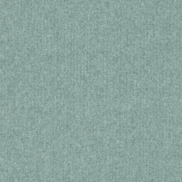Hommage Fabric - Bleu Nordique by blue plain woolen fabric from Casamance