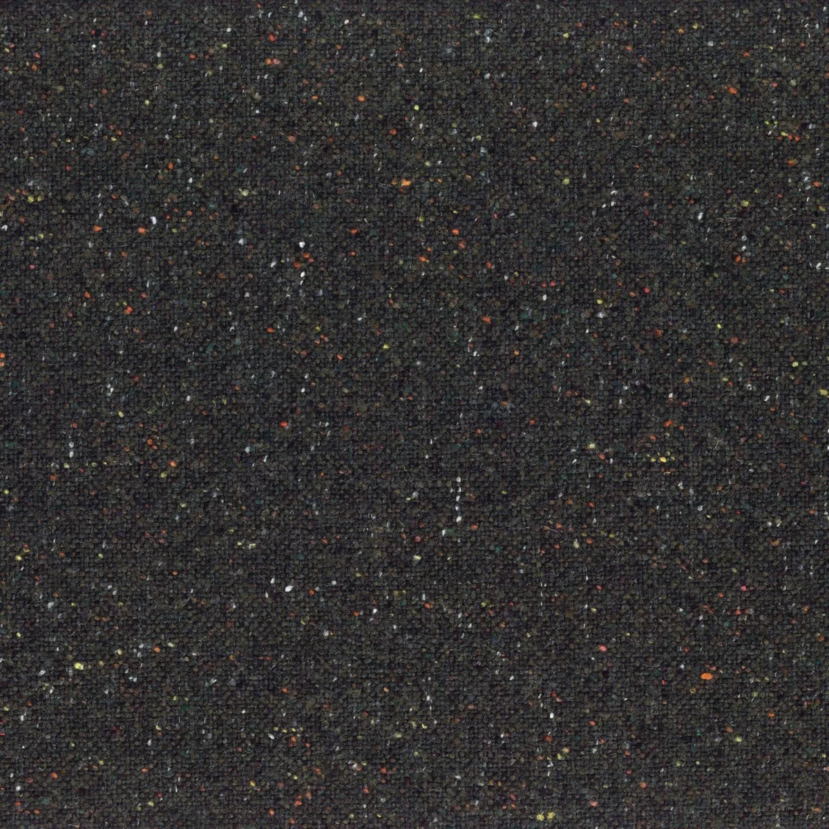 Bongo Fabric - Brun Multicolore by black-grey plain woolen fabric from Casamance