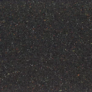 black-grey plain woolen fabric from Casamance