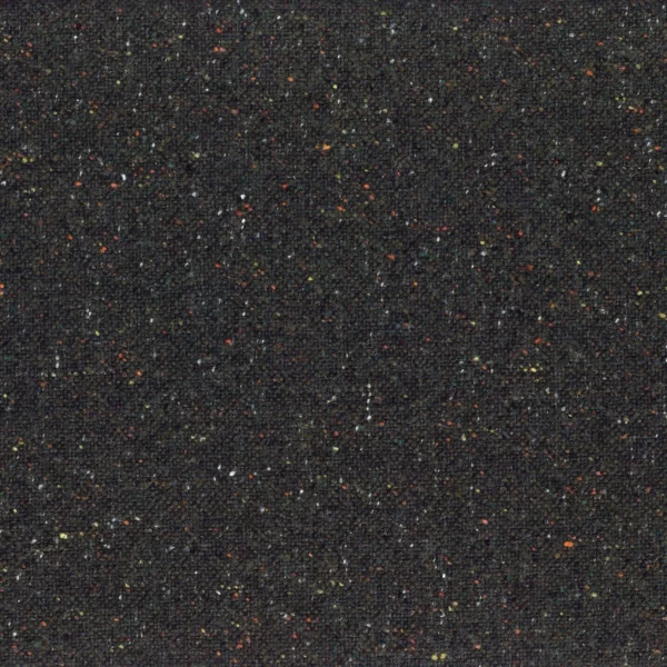 Bongo Fabric - Brun Multicolore by black-grey plain woolen fabric from Casamance