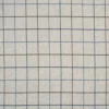 blue checked woolen fabric from Casamance
