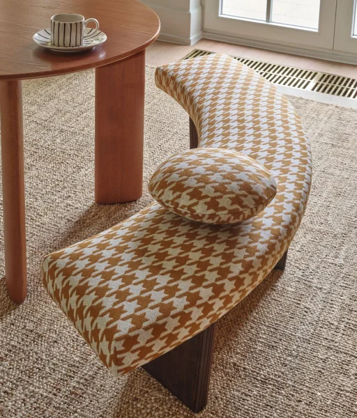 Pacte Fabric - Ocre Grege by Pacte Fabric - Ocre Grege from