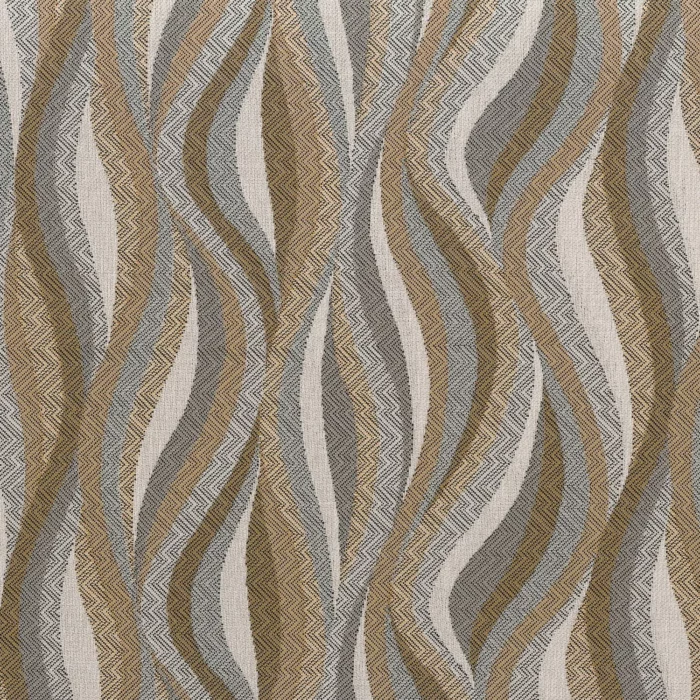 West Bay Fabric - Beige / Gris swatch