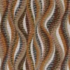 brown contemporary jacquard fabric from Casamance