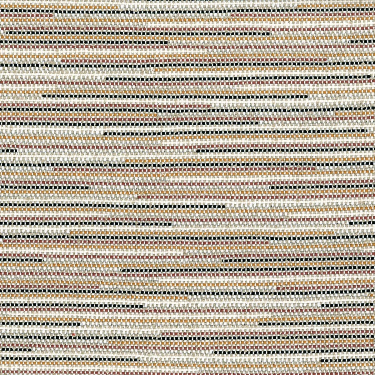 Carillo Fabric - Terracotta / Ocre by orange misc woven fabric from Casamance