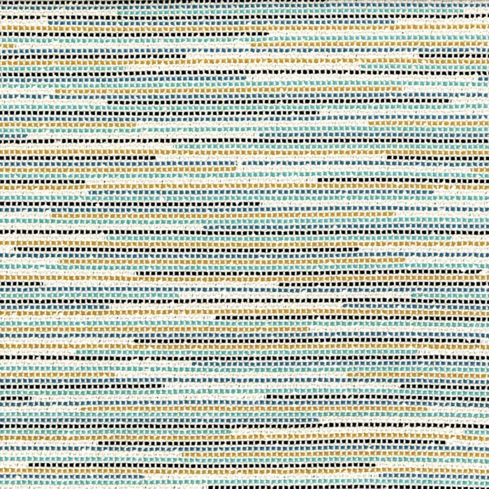 Carillo Fabric - Turquoise / Ambre swatch