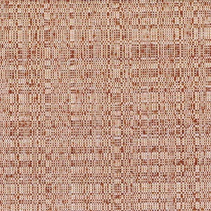 red plain woven fabric from Casamance