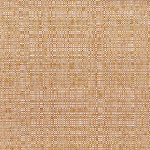 orange plain woven fabric from Casamance