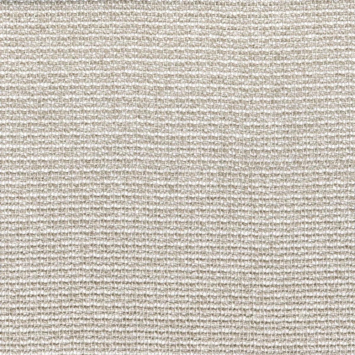 Sancho Fabric - Beige by white plain voile-sheer fabric from Casamance