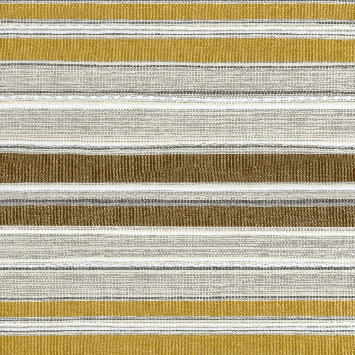brown striped woven fabric from Casamance