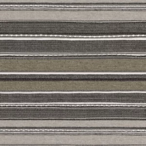 brown striped woven fabric from Casamance