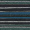 blue striped woven fabric from Casamance
