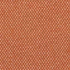 orange plain woven fabric from Casamance