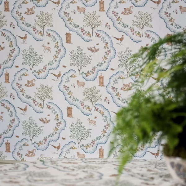 Wildflower Meadow Wallpaper - Maple by Wildflower Meadow Wallpaper - Maple from