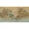 neutral botanical wallpaper from casamance