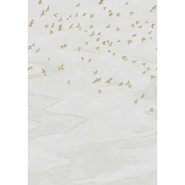 white animal wallpaper from casamance