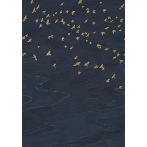 blue animal wallpaper from casamance