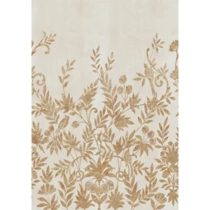 neutral botanical wallpaper from casamance