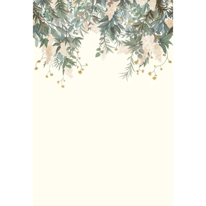 Wisteria Wallpanel - Ivoire / Céladon swatch