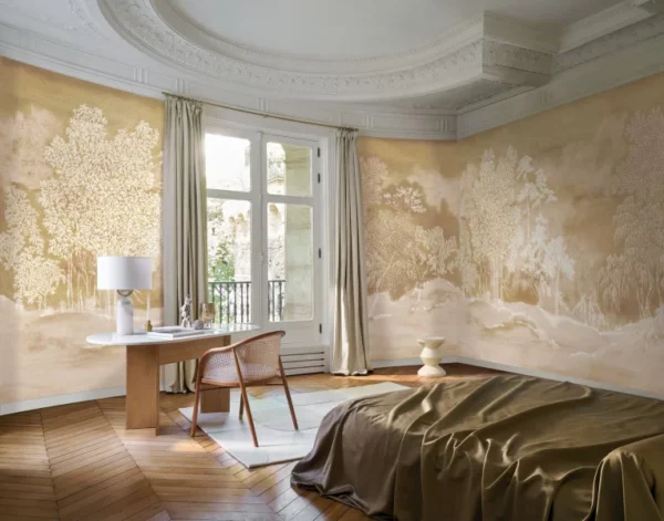 Koraku Wallpanel - Grège / Doré from
