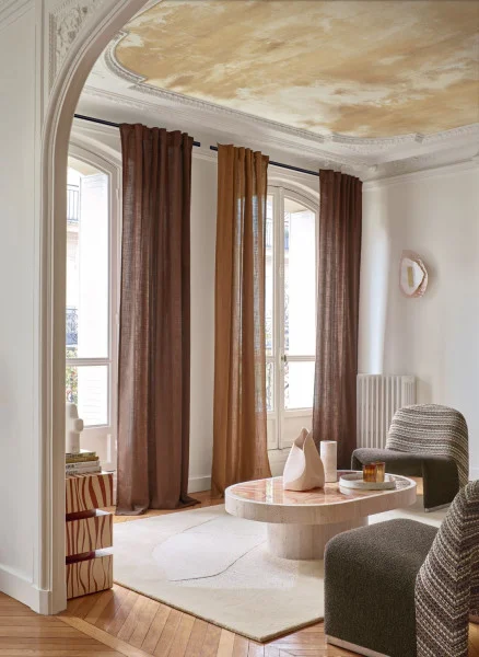 Heure Doree Wallpanel - Ivoire / Doré by Heure Doree Wallpanel - Ivoire / Doré from