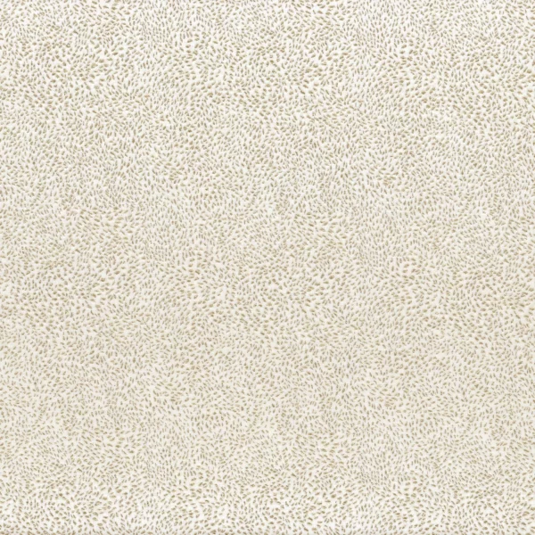 Hima Fabric - Blanc by white plain jacquard fabric from Casamance