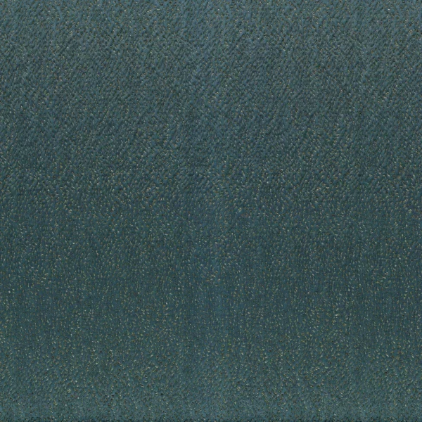 Hima Fabric - Orage by blue plain jacquard fabric from Casamance