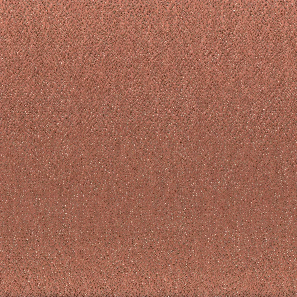 Hima Fabric - Terracotta by red plain jacquard fabric from Casamance