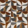 brown misc velvet-chenille fabric from Casamance