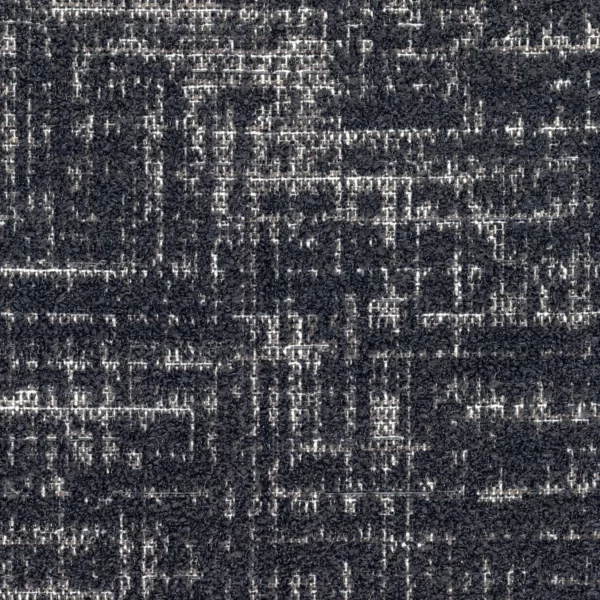Nubra Fabric - Carbone by black-grey plain misc fabric from Casamance