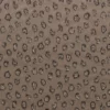 brown spotted embroideried fabric from Casamance