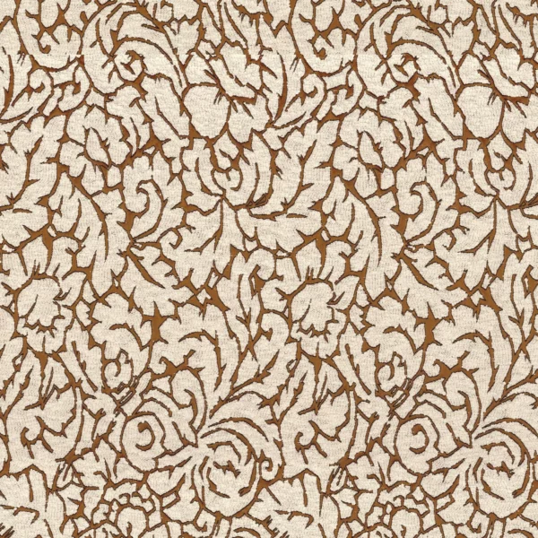 Bellezza Fabric - Ambre by orange misc jacquard fabric from Casamance