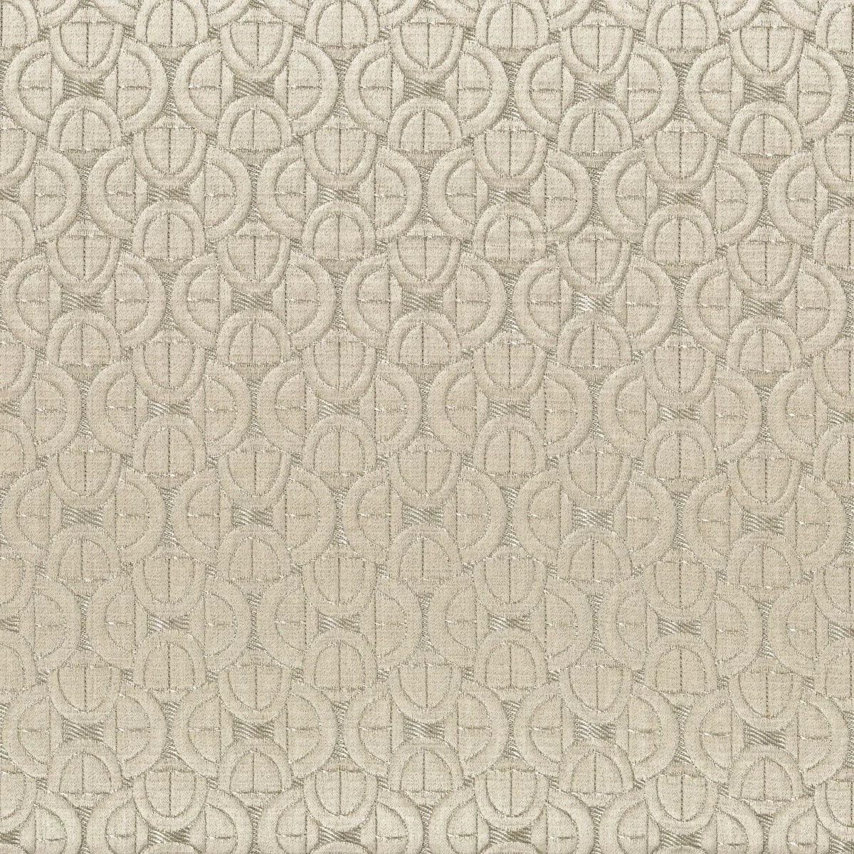 Serlio Fabric - Marron Glace by neutral misc jacquard fabric from Casamance