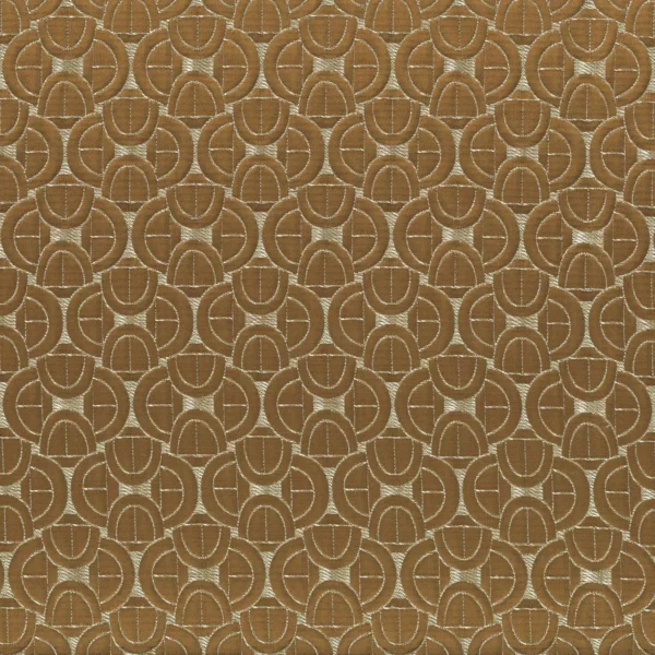 Serlio Fabric - Camel by yellow misc jacquard fabric from Casamance