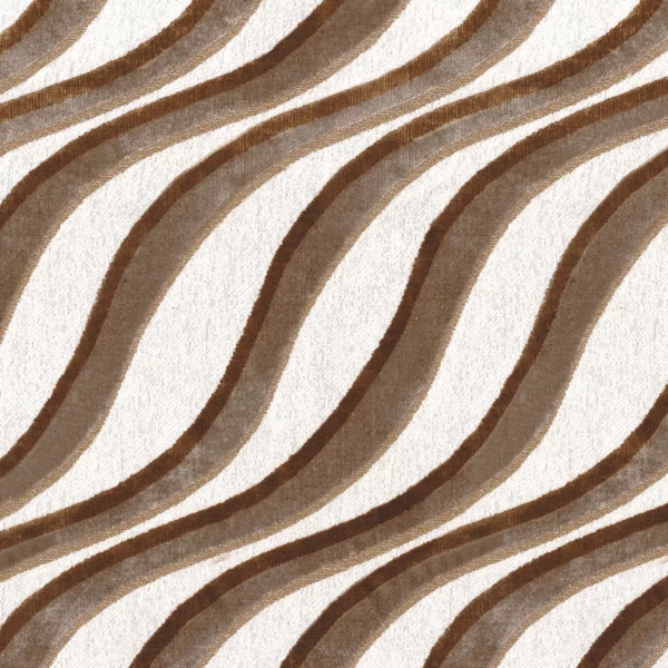 Moretta Fabric - Camel Marron Glace by brown misc velvet-chenille fabric from Casamance