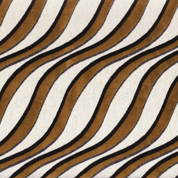 Moretta Fabric - Marron by brown misc velvet-chenille fabric from Casamance
