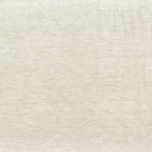 white contemporary embroideried fabric from Casamance
