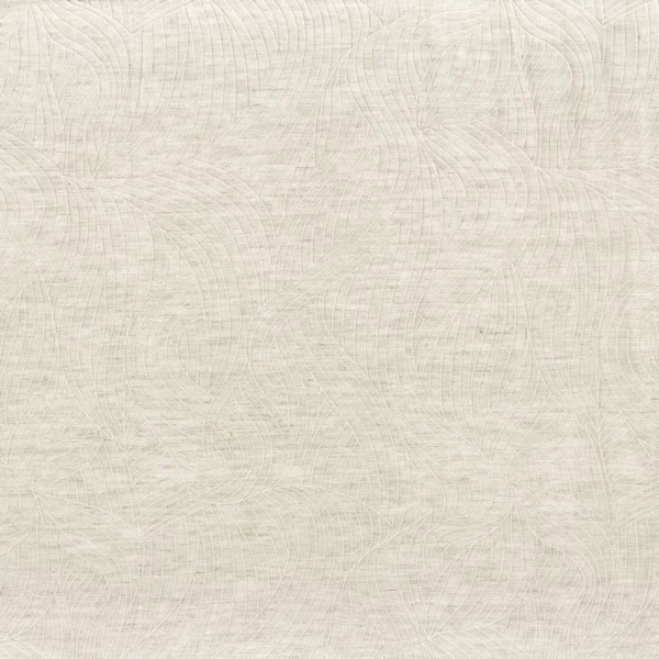 Naviglio Fabric - Ivoire by white contemporary embroideried fabric from Casamance