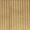 yellow striped velvet-chenille fabric from Casamance