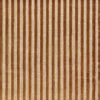 yellow striped velvet-chenille fabric from Casamance
