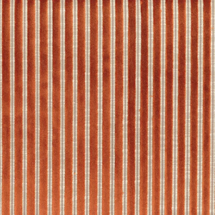 Zebu Fabric - Orange Brule swatch