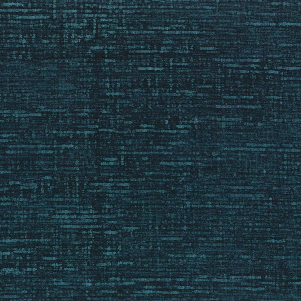 Sharpei Fabric - Marine by blue plain velvet-chenille fabric from Casamance