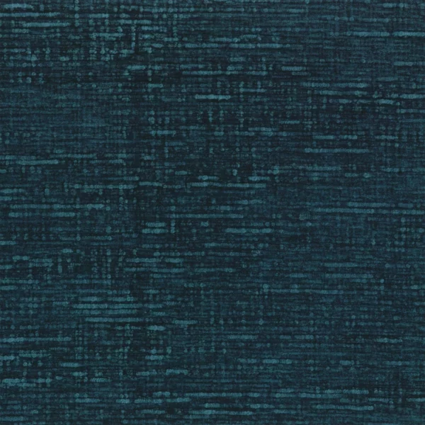 Sharpei Fabric - Marine by blue plain velvet-chenille fabric from Casamance