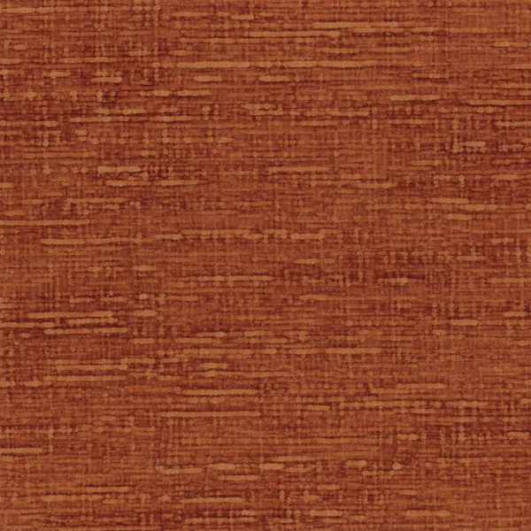 Sharpei Fabric - Terre De Sienne by orange plain velvet-chenille fabric from Casamance