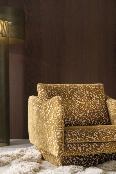 Ocema Fabric - Orange Brule by Ocema Fabric - Orange Brule from