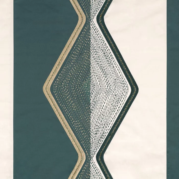 Mesa Fabric - Pétrole – Petrole swatch
