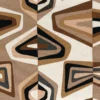 brown misc velvet-chenille fabric from Casamance