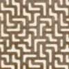 neutral geometric jacquard fabric from Casamance