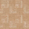 brown geometric jacquard fabric from Casamance