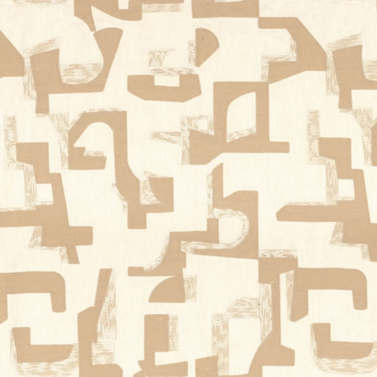 Colorado Fabric - Creme by neutral misc embroideried fabric from Casamance